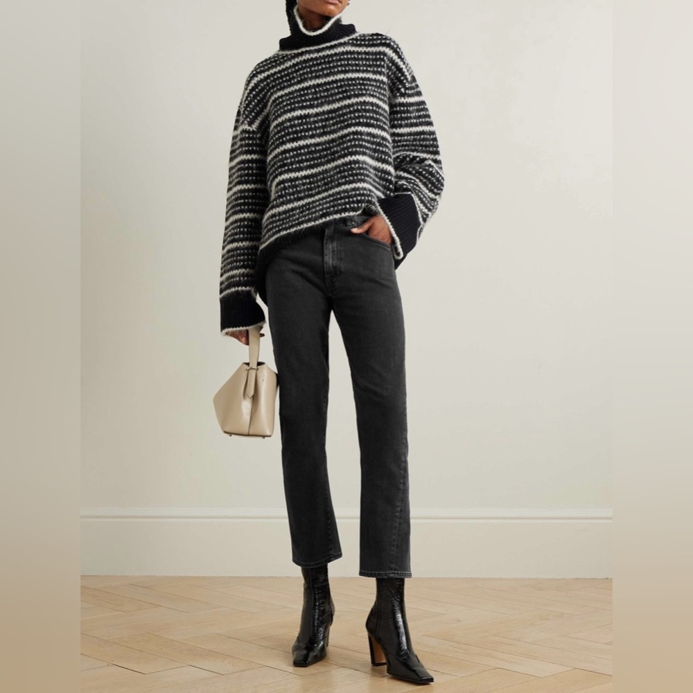 TOTEME twisted seam jeans